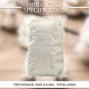 Berlune 2000g/4.4lb Organic Raw Cotton Stuffing Natural Cotton Filling for Pillow Upholstery Couch Dolls Art Crafts Stuffed Animals Filler