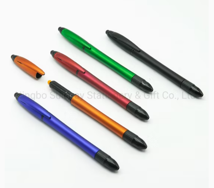 Retractable 2 In 1 Stylus Pen