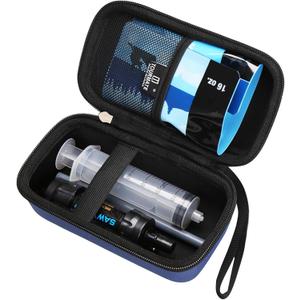 Tourmate Water Filter for Sawyer Products Mini Water Filtration System, Protective Carrying for Drinking Straw, Squeeze Pouch and Other Accessories (Blue)