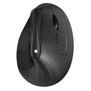 KYSONA 57° Ergonomic Wireless Tower Mouse, Vertical Quiet Ergo Mouse, Bluetooth(BT5.0,BT3.0)&2.4G, (800/1200/2400/2400/4000), 5 Buttons for Windows, macOS, iPadOS, Laptop, PC, Black