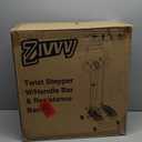 Stepper Machine with Resistance Bands, Mini Stepper with 300LBS Weight Capacity, Twist Stepper for Full Body Workout, Adjustable Step Height, Smooth and Quiet, Step Machine for Men Women