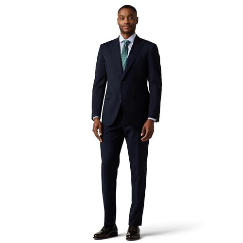 Alton Lane Mercantile Suit Tailored Fit - Premium Quality Suits for Men, Stylish and Elegant Formal Suit for Men, Navy, 46R