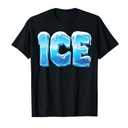 Ice and Fire Halloween Matching Couple Last Minute Costume T-Shirt, M