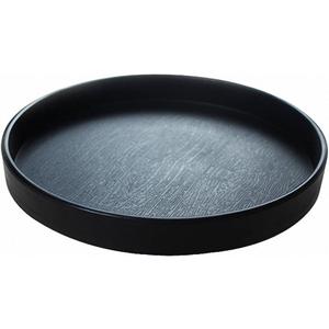 OMEM Reptile Food Bowl Water Dish,Feeding Dish, Birds Bowl (M, Black)