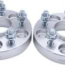 2 pcs 15mm Thickness 5x110 PCD Hub Centric Wheel Spacers M12x1.5 Adaptors Centre Bore 65.1mm Compatible with Vauxhall Astra (5 Stud) H 04-09