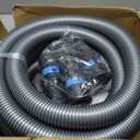 16FT Shop Vac Hose Extension Kit, Dust Collection Hose Kit With 6 Adapter For Home&Shop Vacuums System, Compatible With All Major Household Vacuum Cleaner Brands Woodworking Power Tools And Sanders