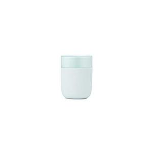 W&P Porter Ceramic Mug w/ Protective Silicone Sleeve, Mint 12 Ounces | On-the-Go | Reusable Cup for Coffee or Tea | Portable | Dishwasher Safe