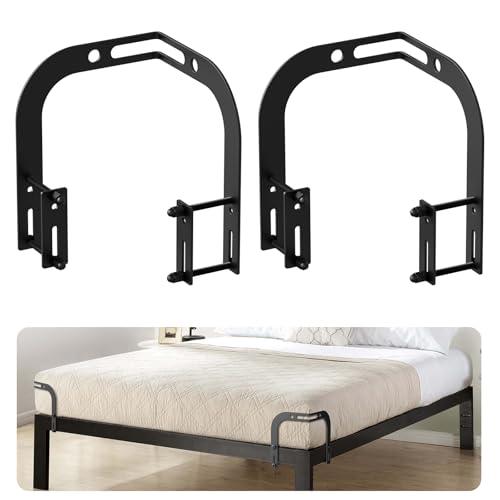 Mattress Slide Stopper, YUOROS Corner Mattresses Retainer Bar Keep Mattress from Sliding Stopper to Prevent Sliding Holder in Place Gripper for Metal Bed Frame