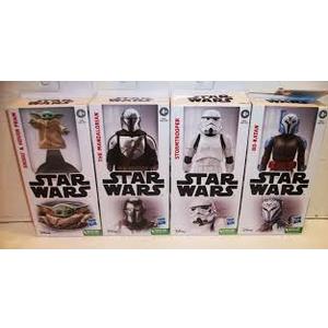 4 Disney Harbro Star Wars Action Figures. / New in the original boxes