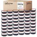 MyCartridge Compatible Ribbon Cartridge Replacement ERC30 ERC-30 ERC 30 34 38 B/R for use in ERC38 NK506 (Black Red, 48 Pack)