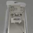 Misscase Magnetic Glitter Case for iPhone 17 Pro Max 6.9 Inch, Camera Protection, Compatible with MagSafe, Rectangle Cute Bling Sparkle Diamond Colorful Phone Cover, Drop-Tested & Shockproof-Silver