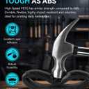 SUNLU Large Spool 5KG High Speed PETG 1.75mm, 3D Printer Filament PETG, Suitable for Printing Large 3D Models, Fit Most FDM Printers, Dimensional Accuracy +/- 0.02mm, 5kg Spool, (Black)