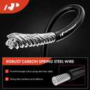 A-Premium Front Side Parking Brake Cable Assembly Compatible with Ford and Mercury Models: Escape 2005-2007, Mariner 2005-2007 - Replace# 5L8Z2853BA