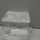 Disposable Face Towel Holder, Acrylic Face Towelettes Storage Box Compatible with Clean Skin Club Clean Towel Face Towels, Clear Skin Towels Containers, Makeup Remover Cloth Organizer