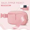 6 7 8 9 10 11 12 Year Old Girl Gifts Personalized Birthday Gifts for Her Sister Daughter Initial Crossbody Bag Fanny Pack Purse for Teen Girl Gifts Trendy Stuff Preppy Stuff (Light Pink-J)