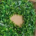 28 Inch Large Eucalyptus Wreath for Front Door,Large Green All-Season Decor