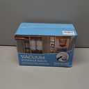 20 Pack Vacuum Storage Bags with Electric Air Pump, Vacuum Sealed Storage Bags (3Cube/3Jumbo/4Large/5Medium/5Small), Space Saver Bag for Clothes, Blanket, Duvets, Pillows, Mattress,Comforters, Travel