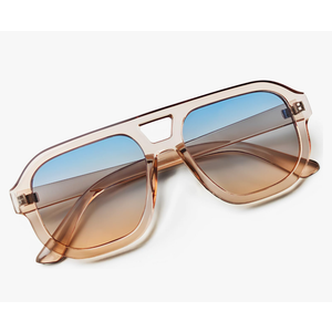 livho Trendy Polarized Square Aviator Sunglasses Women Men Square Eyewear Frame, Retro Sun Glasses for Women Men 2025 Shades