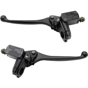Left + Right 8mm Brake Master Cylinder Lever Mirror Hole for GY6 50cc 125cc 150cc 250cc Scooter Moped
