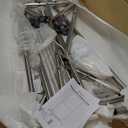 Heavy Duty Rolling Clothes Rack with Double Rods for Hanging Clothes, Adjustable & Extendable Metal Clothing Rack, Garment Rack With Wheels Shelf, Sturdy Freestanding Closet Rack, 100% Stainless Steel (Chrome)