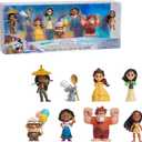 Disney100 Years of Defying Odds Celebration Collection Limited Edition 8-piece Figure Pack, Kids Toys for Ages 3 Up by Just Play