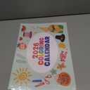 Kids Coloring Calendar 2026 Color Your Own Monthly Wall Calender 12 Month | American Made In The USA