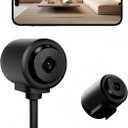 LKSUMPT Hidden Camera, 2K HD Wireless Nanny Cam with Motion Detection & Night Vision, Cloud & SD Storage, Security Camera for Home/Baby/Pet, WiFi/No WiFi Use