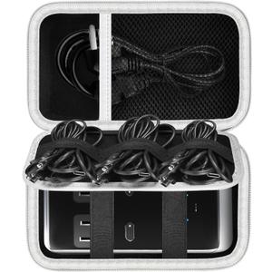 Case Compatible with Anker Prime 240W 8-in-1 Charging Station, Power Strip Storage Holder Organizer for Detachable Extension Cord, USB Charger and More Accessories - (Box Only) Black Case Compatible with Anker Prime 240W 8-in-1 Charging Station, Power Strip Storage Holder Organizer for Detachable Extension Cord, USB Charger and More Accessories - (Box Only) Black