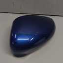Dark Blue Left Side Mirror Driver Side Mirror Car Side Door Mirror Cover Rear View Mirror Cap for Ford Fiesta MK7 2009 2010 2011 2012 2013 2014 2015 2016 2017 (Left)