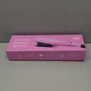 NONK Power Curling Iron Hair Crimper Waver, Ceramic Double Barrel Curling Wand, 1.25 Inch, Dual Voltage, Anti-Scald, Easy to Use, Hot Tools for Women, Pink, Gifts for Women