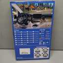 Custom-Fit for Lincoln Steering Wheel Cover, Genuine Leather Steering Wheel Cover, Non-Slip, Breathable, for Lincoln Accessories (Black (Black line), for Lincoln)