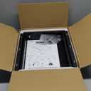 Under Desk Drawer Slide-Out  Lockable Metal Storage Drawer with Cable Management for Office & Home (Single, Non-Bracketed)