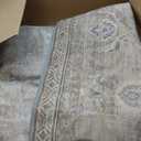 Collive Washable Area Rug 8x10, Neutral Boho Rugs for Living Room Rugs 8x10 Non Slip Farmhouse Modern Bedroom Carpet Stain Resistant Aesthetic Print Accent Floor Mat for Dining Guest Office - Beige