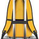 Mancro Travel Laptop Backpack, 15.6 in Anti Theft Backpack for Women Men, Computer Bag Fits 15.6 Inch Laptop and Notebook Backpack Gift, Yellow