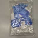 GCQQ Blue Happy Birthday Banner 14PCS Double-Layer Cotton Fabric Bunting 11.2FT Reusable Pennant Nursery Garlands with Pom Poms for Kids Boy Birthday Party Baby Shower Winter Wonderland Decorations