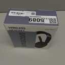 COSMUSIS Trucker Bluetooth Headset, Wireless Headsets with Noise Cancelling Microphone, Long Battery Life Bluetooth Headphones with Detachable Earpad/Single+Dual Mode for Office/Driving/Home (Black)