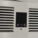 Room to Room Fan with Remote Control, 300CFM Through Wall Vent Fan, 5-Speed Ventilation, with Temperature Control, for Kitchen, Laundry, Hardwired, RTR300