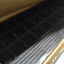 Ruedamann 1.8" Rise Threshold Ramp for Doorways, Sturdy Rubber Threshold Ramp, Non-Slip Power Door Ramps for Wheelchairs is Adjustable and Cuttable for Doorways,Curb, Scooters, Driveways