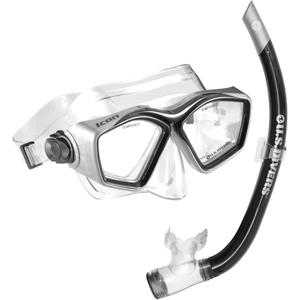 OutdoorMaster x U.S. Divers Icon Snorkeling Gear for Adults, Snorkel Mask Set Anti-Fog & Anti-Leak Diving Mask Goggles for Snorkeling Travel