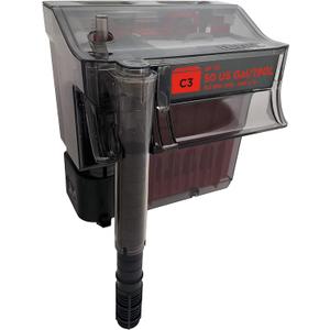 Fluval C3 Power Filter, Fish Tank Filter for Aquariums up to 50 Gal.