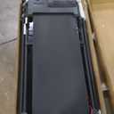 Walking Pad, Treadmill with Incline for Home Office, 2.5HP Portable Under Desk Treadmill with 265 Lbs Capacity, Remote Control, Led Display (Light Black)