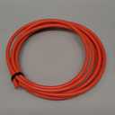 THHN Wire 6 Gauge 10 FT, 6 AWG Stranded OFC Copper Electrical Building Wire with Nylon Jacket PVC Insulation, Rated 600V for Residential, Industrial, CNC, Ground (6 Gauge, Red)