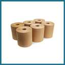 Morsoft by Morcon Paper R6800 Universal Hardwound Roll Towels, 100% Recycled Fibers, 6 Rolls X 800 ft Brown Paper Towels, 6 Count