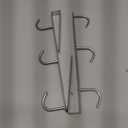 Glass Rack Under Cabinet Drilling Free No Screw Steam ware Holder Under Shelf Metal Glasses Holders 304 Stainless Steel Hanger Storage Organizer Hanging Glass Fit for Bar Kitchen 2 Rows Brown