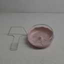 8.3 Inch Silent Hamster Wheel, Pet Small Animals Exercise Running Toys, Large, Pink