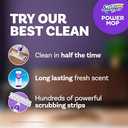 Swiffer PowerMop Multi-Surface Mop Kit for Floor Cleaning, Includes PowerMop, 2 Mopping Pad Refills, 1 Cleaning Solution with Fresh Scent and 2 Batteries (Purple and White)