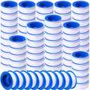 PTFE Tape 1/2 x 520 Inches Plumbers Waterproof Sealant Plumbing Tape for Shower Head Repairing Water Pipe Sealing(White,150 Rolls)