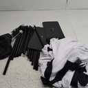 AAJK 150in Projector Screen with Stand,Portable 16:9 4K HD Indoor Outdoor Projection Screen with Wrinkle-Free Design, Ideal for Home Theater and Backyard Cinema  Includes Carry Bag