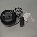 Upgraded Ultrasonic Retainer Cleaner Machine, 45kHz Ultrasonic Dentures Cleaner for Night Guards, Braces, Aligner, Toothbrush, Jewelry and More, 200ML Capacity, Black