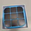 Tic-Tac-Toe Bolt Game, 4-in-1 Handheld Puzzle Games Console, Electronic Tic-Tac-Toe Game for Educational and Memory Growth, Portable Travel Games for Car Ride, Board Games for Kids and Adults (Blue)